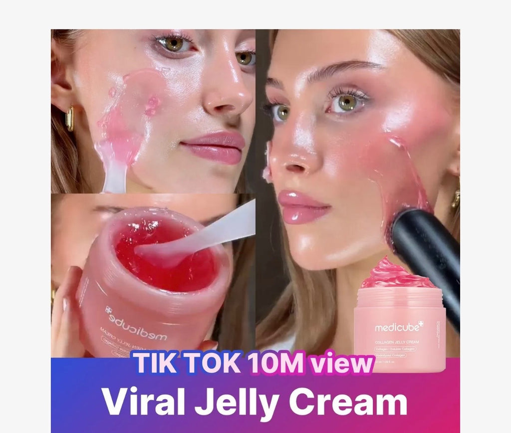 On Sale Bundle Special:  18% off with Free Shipping. [Medicube] Collagen Niacinamide Jelly Cream, 50 ml.    And the [Anua] Pdrn Hyaluronic Acid 100 Moisturizing Cream, 60ml.